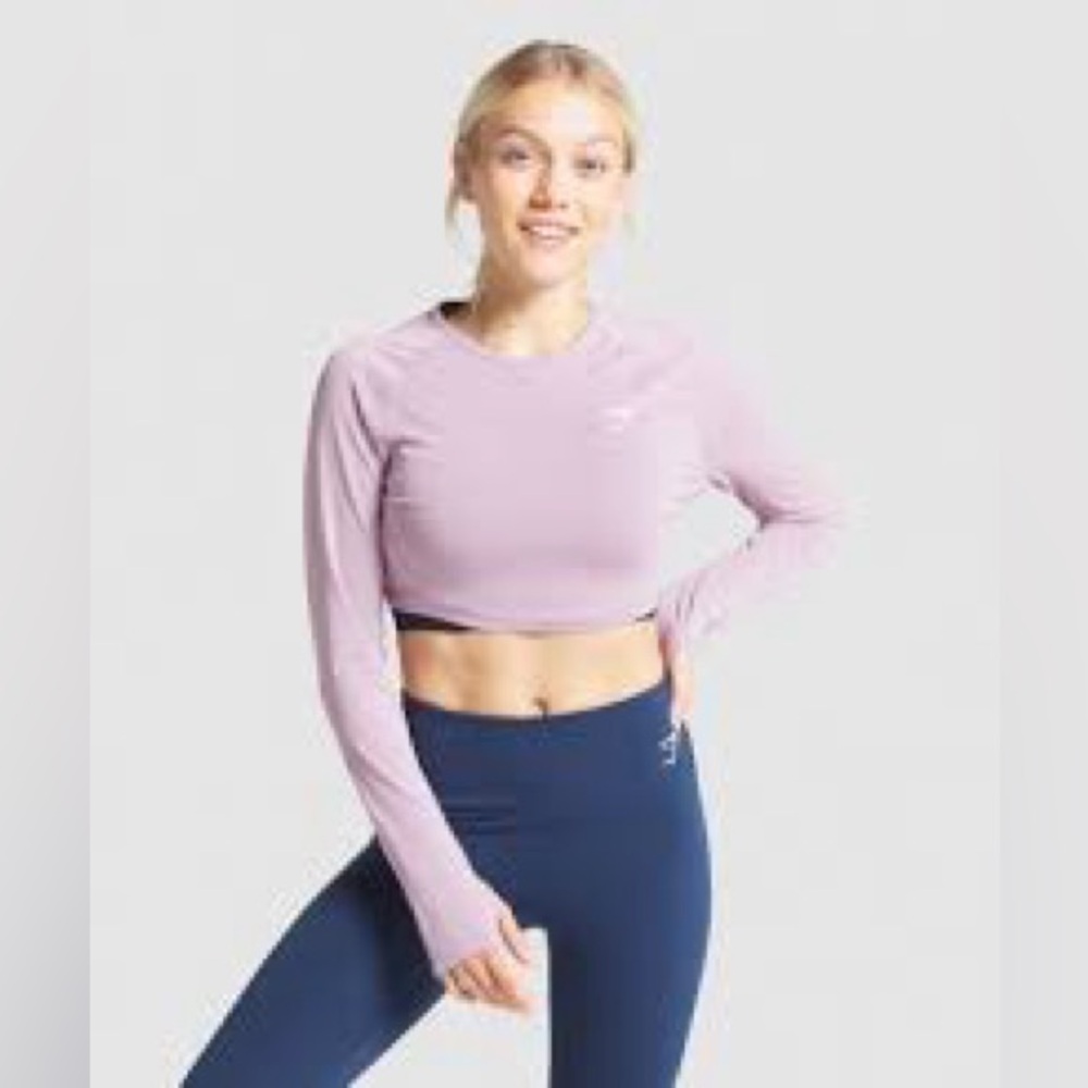 Women's Pink Crop Top